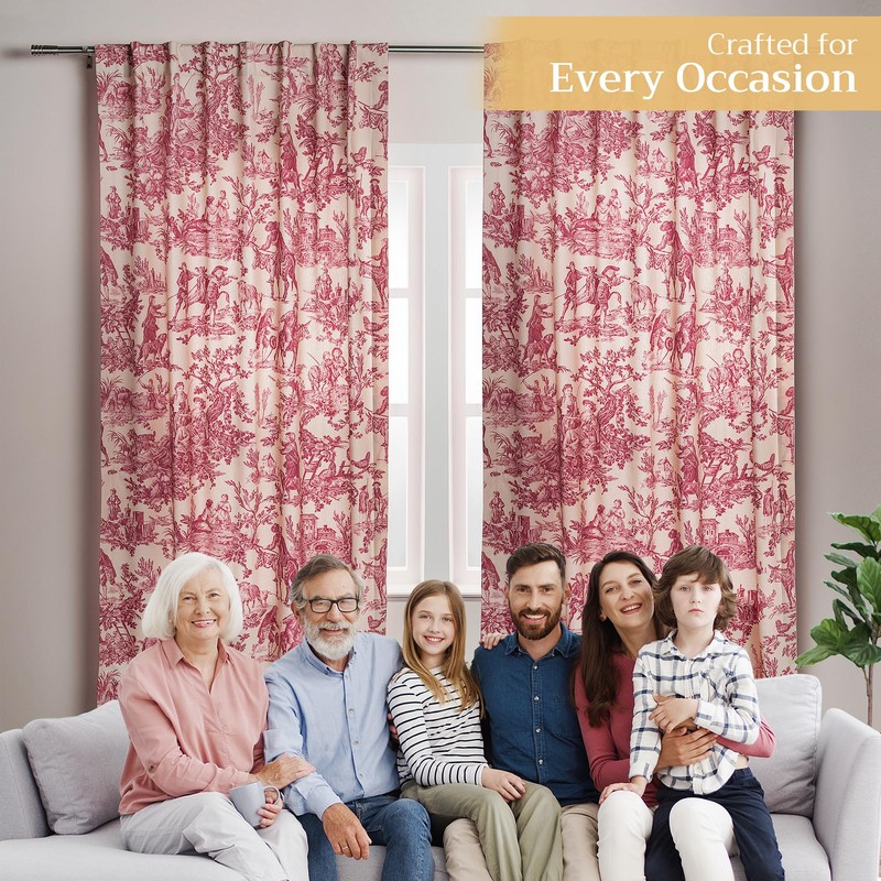 Maison d' Hermine Curtains for Living Room 100% Cotton 124