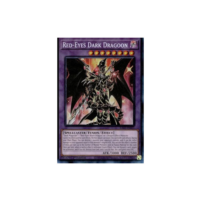 Red-Eyes Dark Dragoon (PCR) - RA02-EN021 - Prismatic Collector's Rare