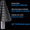 SHARPTOOL 1/4 to 2 Inches M2 HSS Step Drill Bit,