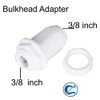 PureSec 3/8 Bulkhead Fitting 3/8 O.D. Tube use Push to