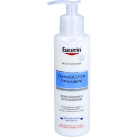 Eucerin DermatoClean Hyaluronic Sensitive Skin Cleansing Milk, 200 ml Lotion