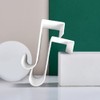 1st Choice Over The Door Hooks 6 Pack, Reversible Sturdy