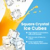 FEIQIAO Transparent Artificial Ice Cubes Plastic Ice Stone Diamond Crystals