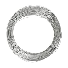 VIGAN 10m Stainless Steel Spring Wire Rope (0.3-3mm) Polished Silver AXH16101078