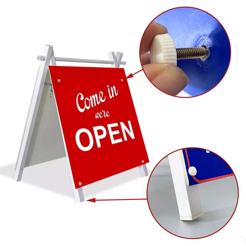 AD. Printing Materials Store 24" x 18" 2 UNITS WHITE
