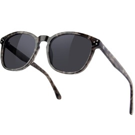 Bircenpro Polarized Sunglasses For Women UV - Protection Womens Trendy Fashion Large Shades With Acetate Frame BC2110