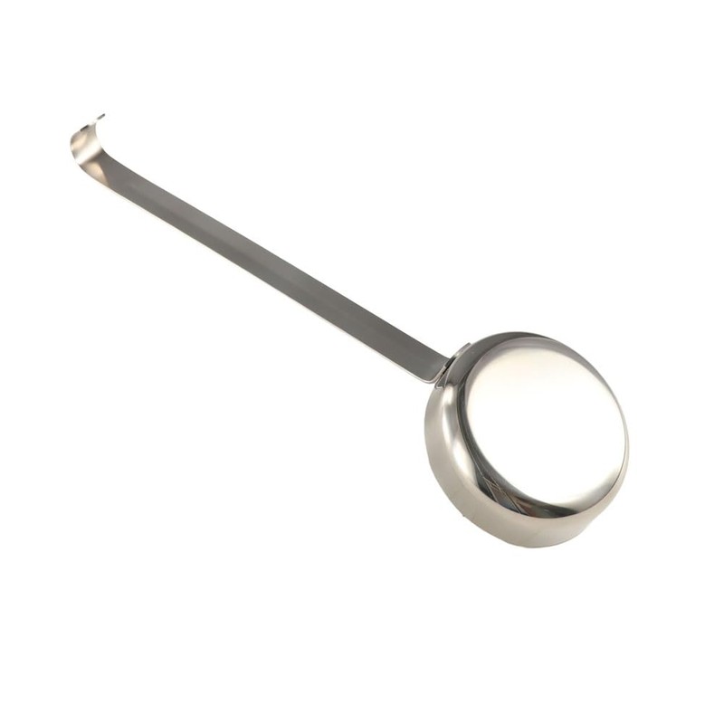 Pizza Sauce Spoon,Portion Control Ladle,Stainless Steel Pizza Sauce Spoon Soup