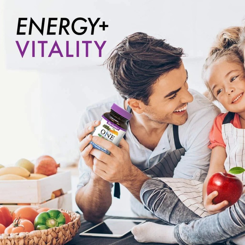 Bluebonnet Daily Men's Nutritional Supplement 30 Vegetable Capsules Non GMO