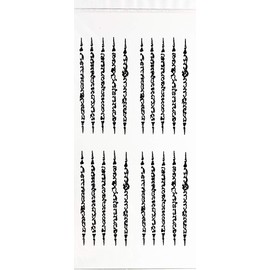 PP TATTOO 1 Sheet Muay Thai Sak Yant Thai Temple Tattoo Antique Pattern Yantra Magic Kill not die Tattoos Body Art Fake Tattoo for Women Men Teens Arm Temporary Tattoo Body Sticker