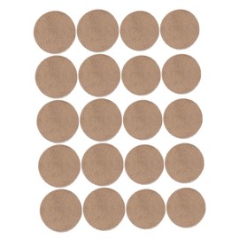 BESPORTBLE Leather Billiard Tips 20pcs Set Small Pool Tips Pool Necessities for Stick Replacement