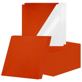 Amylove 40 Pcs Fire Putty Electrical Putty Pads Soundproofing Pads Fire Barrier Moldable Firestop Adhesive for Wall Openings Electrical Box, Red (7" x 7")