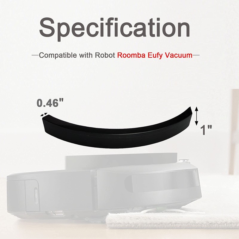 PIAOLGYI 2PCS Bumper Extender for Robot Roomba Vacuum Prevent Vacuum