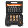 MateAuto Axle Spindle Rethreading Kit,16 Piece Precision Restorer Master Repair