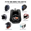 WEPLAN Motorcycle Backpack,waterproof helmet backpack for Men and women,Motorcycle Tail