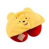 Cute Teddy Bear Pooh Travel Neck Pillow with Hoodie Hood