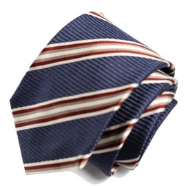 Michi Kolondon Italian Fabric, Japanese Sewing, Fabric in Itary Necktie, Brand, 100% Silk, Present, Gift, Unisex, Unisex, bull grey