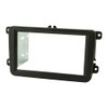 tomzz Audio 2457-037-3 Double DIN Radio Faceplate Compatible with VW