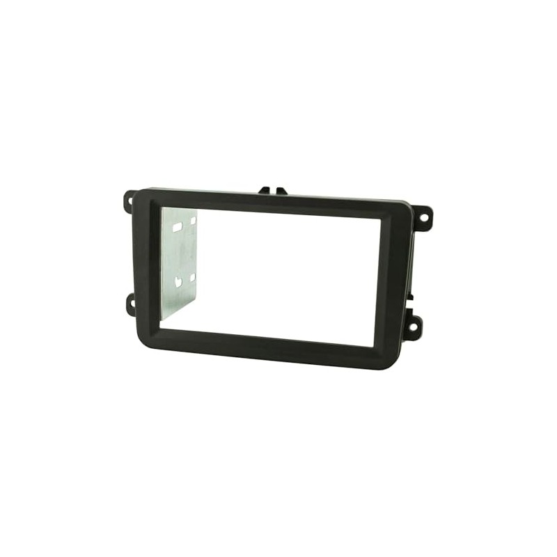 tomzz Audio 2457-037-3 Double DIN Radio Faceplate Compatible with VW