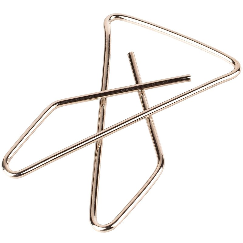 ACCO Ideal Butterfly Paper Clamps, Steel Wire, Small 1.5 Inch