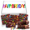 Birthday Party Large Brownies Gift Box Individually Wrapped | Happy