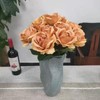 ATFL Fake Roses Artificial Flowers Bulk,Floral Diameter 4'',20 Pcs Artificial