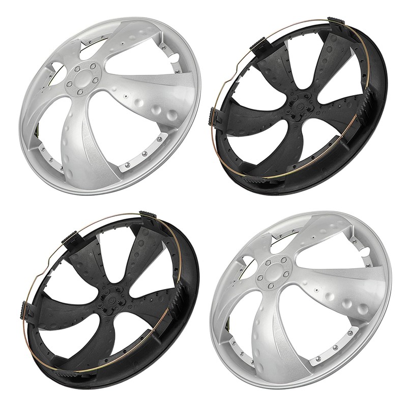 Abrillvt 15 Inch Set of 4 Wheel Hubcap Fit Rim
