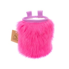 Furry Chalkbag Crafty Climbing, Design: Pink Furry