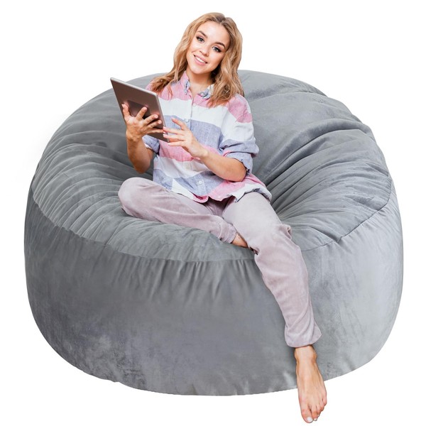 3 Ft Large Bean Bag Chairs for Adults/Teens with Memory