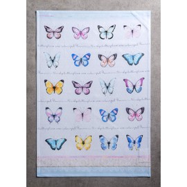 Maison d' Hermine Blossom In Spring 100% Cotton Set of 3 Multi-Purpose Kitchen Towels | Bar Hand Towels | Spring / Summer (50 cm x 70 cm)