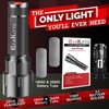 REHKITTZ Torch LED Torches Super Bright,3300 Lumens Adjustable Focus Flashlight