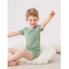 JunNeng Bamboo Viscose Toddler Pajamas,Baby Boy Girl Solid Snug Fit