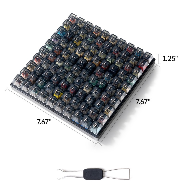 Keychron Switch Tester 100 Max Edition, 88 Mechanical & 12