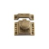 STALLION HARDWARE Antique Brass Cabinet Latch - Durable Solid Brass,