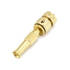 QWORK Brass Garden Hose Nozzle, 1/2 Inch Quick Connection Garden