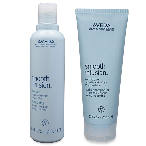 Aveda Smooth Infusion Shampoo 8.5 oz and Conditioner 6.7 oz Duo
