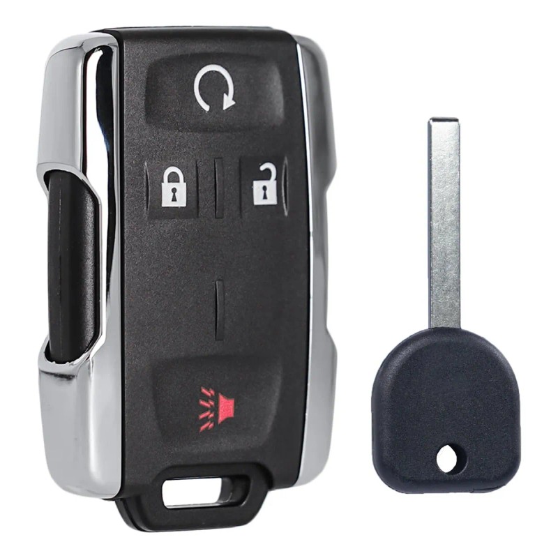 Llavero De Repuesto Para Chevy Silverado Colorado Gmc Canyon Negro