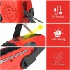 iRonsnow Solar Hand Crank Weather Radio AM/FM NOAA, LED, SOS,