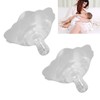 2pcs Nipple Shield Double Layer Protective Petal Shape Silicone Nursing