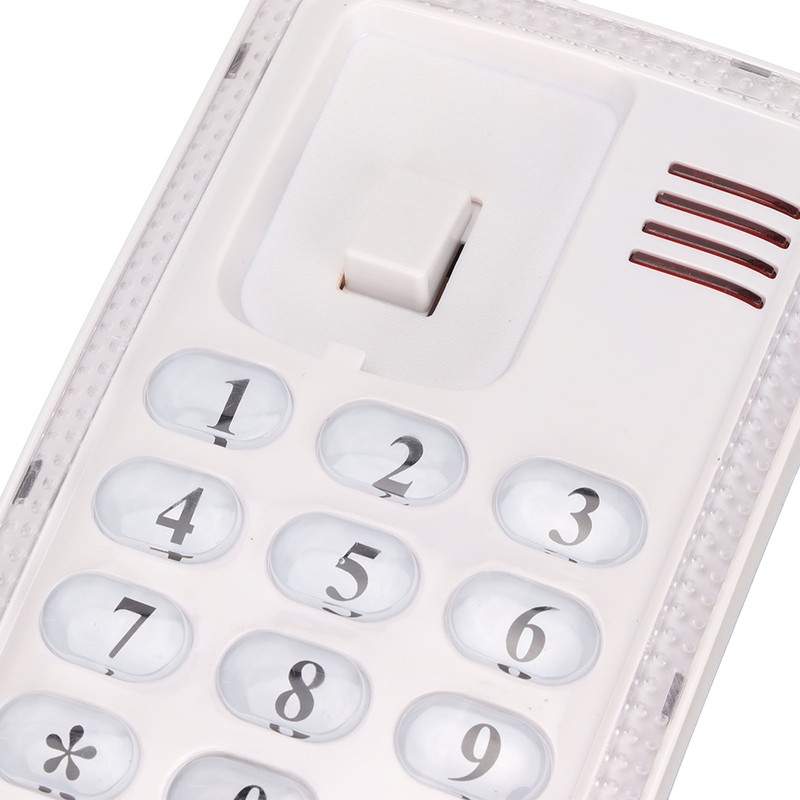 KXT‑438 Wall Mounted Home Phone Corded Telephone with Redial Quick