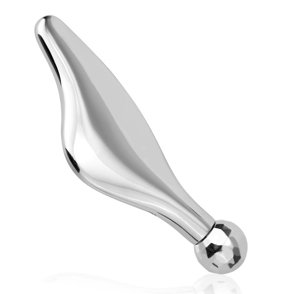 Stainless Steel Gua Sha Scraping Facial Tool, Zinc Alloy Metal
