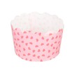 Pearl Metal D-2677 Bakegee Paper Muffin Cups, Petite Heart, Pack
