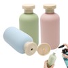 Travel Toiletry Containers, Travel Liquid Containers, Refillable Squeezable Liquid Dispenser