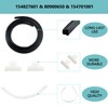Cenipar 154827601 Dishwasher Tub Gasket Replacement Door Seal,80900650 Lower Seal