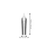 Gadpiparty 30Pcs Fountain Pen Nibs Set Replacement Nibs for Students