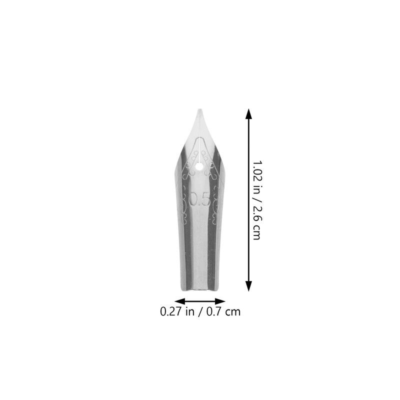 Gadpiparty 30Pcs Fountain Pen Nibs Set Replacement Nibs for Students