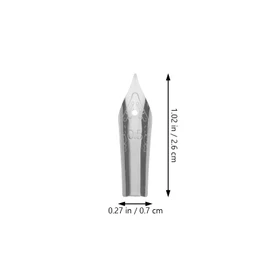 Gadpiparty 30Pcs Fountain Pen Nibs Set Replacement Nibs for Students and Easy to Use for Home Office and School Various for All Writing Needs