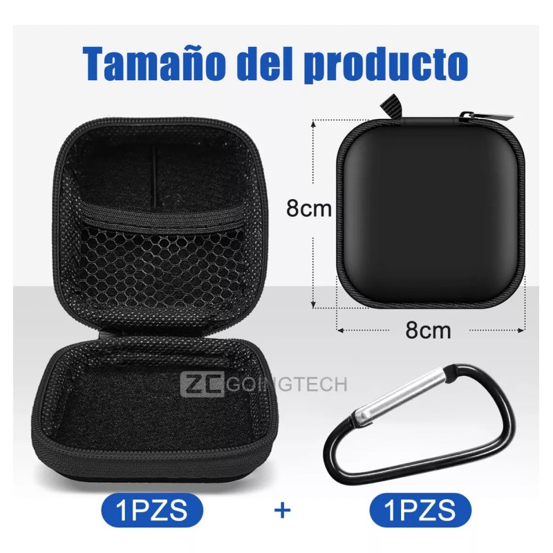 Zcgoingtech Funda Case Organizador Para AirPods Cargador Cable Audifonos