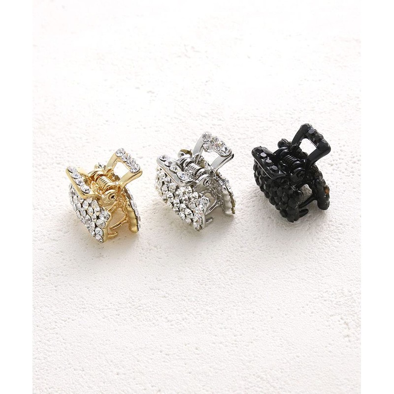 Vingtaine H7434-S Mini Bijou Hair Claw Petite Hair Clip, Casual,