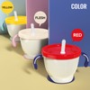 3PCS Baby Straw Cup 150ml Spill Proof Toddler Baby Training
