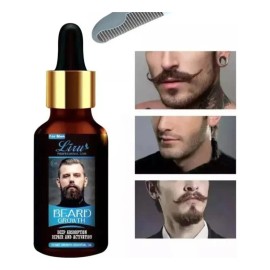 Tratamiento Barba Bigote Crecimiento Volumen Anticaspa 30lm